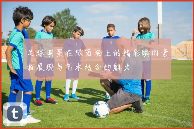 足球明星在绿茵场上的精彩瞬间素描展现与艺术结合的魅力
