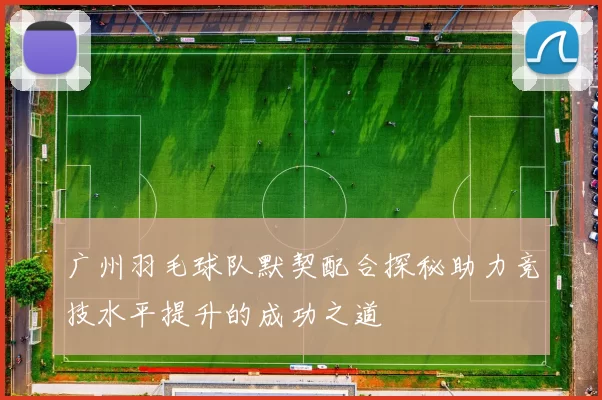 广州羽毛球队默契配合探秘助力竞技水平提升的成功之道