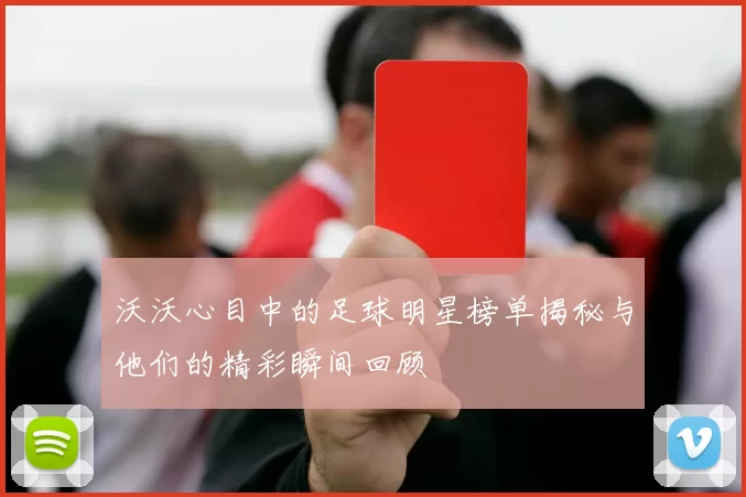 沃沃心目中的足球明星榜单揭秘与他们的精彩瞬间回顾