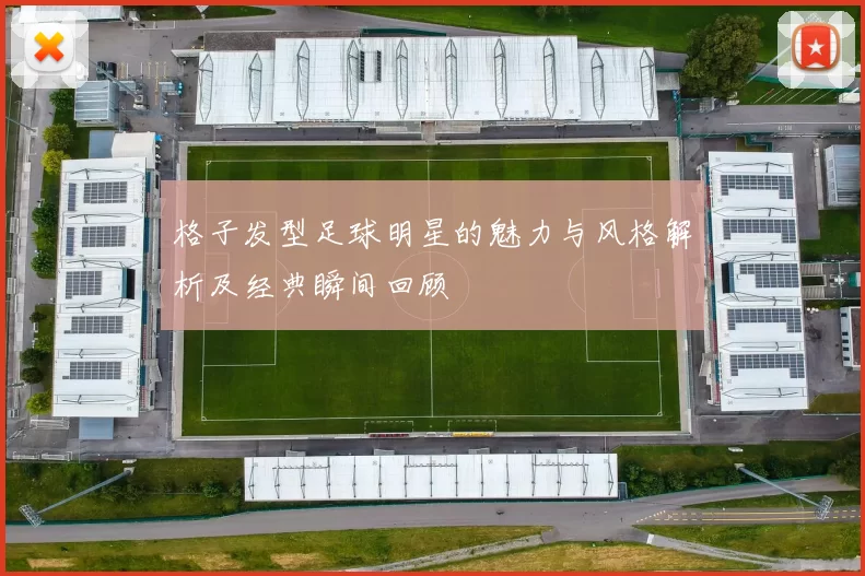 格子发型足球明星的魅力与风格解析及经典瞬间回顾
